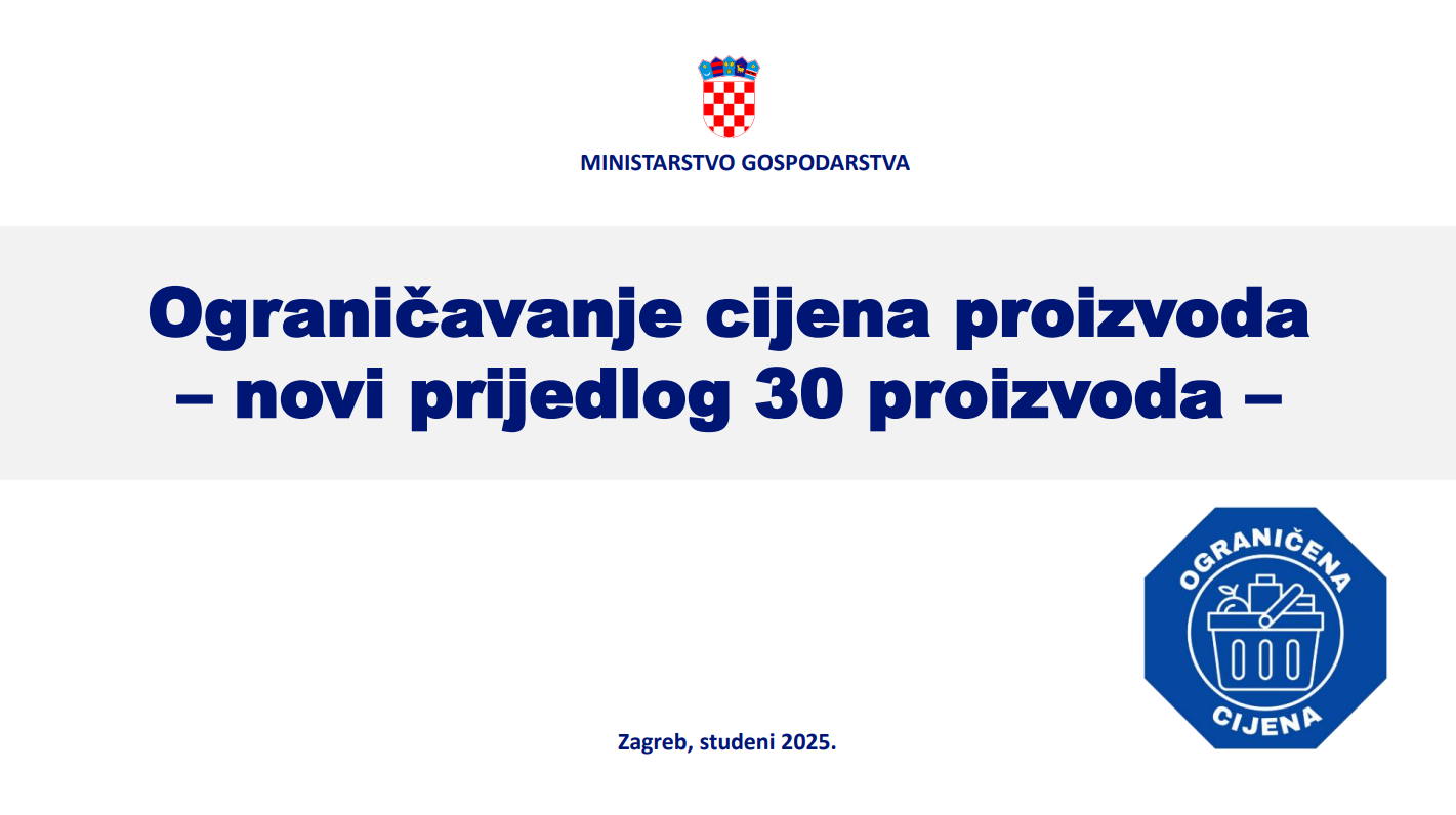 Novih 30 proizvoda kojima Vlada ograničava cijene