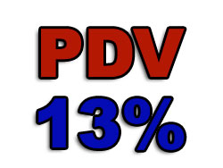 Primjena stope PDV-a od 13%